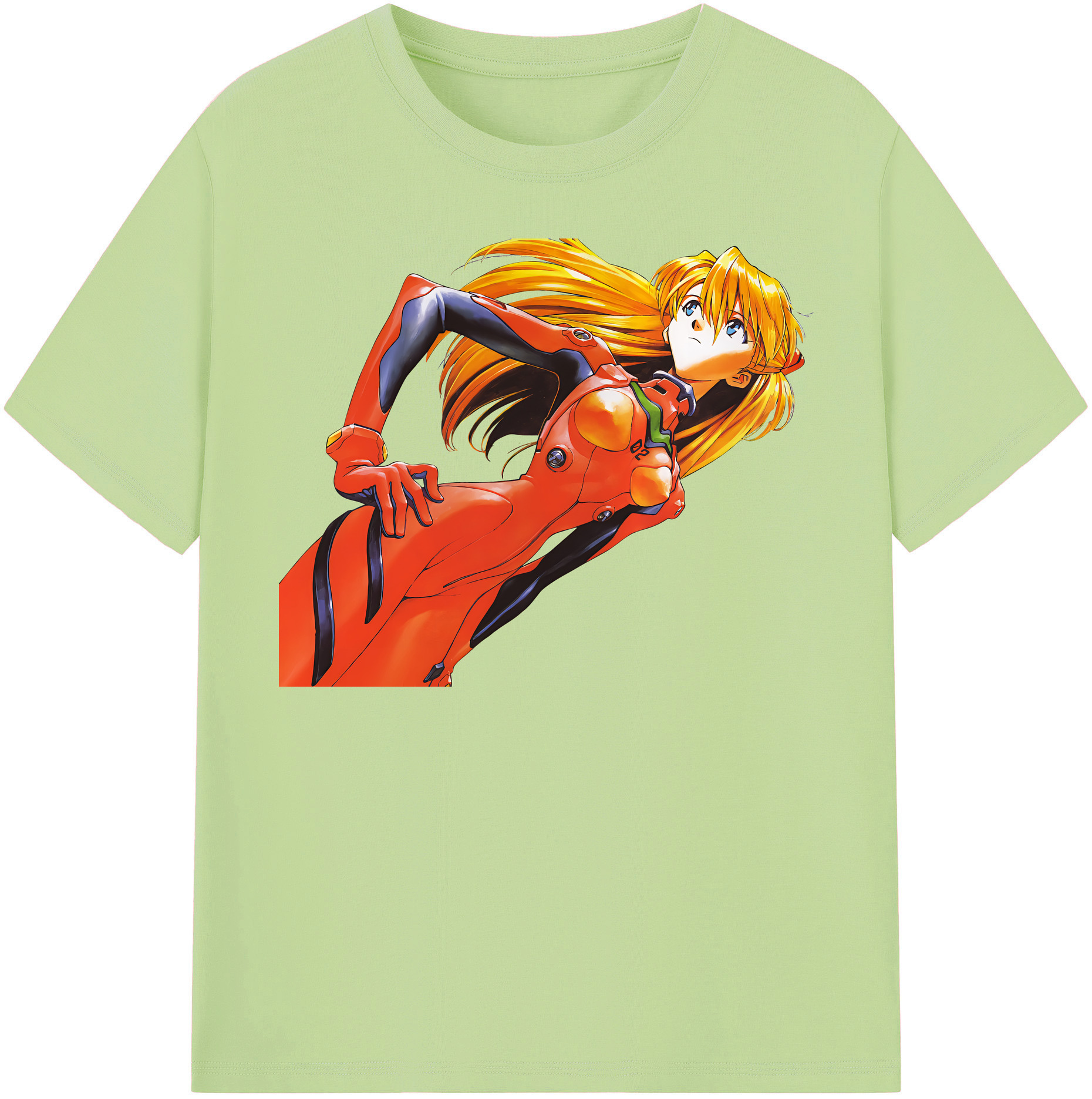 （画像用） EVA 新世紀エヴァンゲリオン 綿100％半袖Tシャツ（フロントプリント）